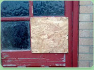 boarded up Altrincham